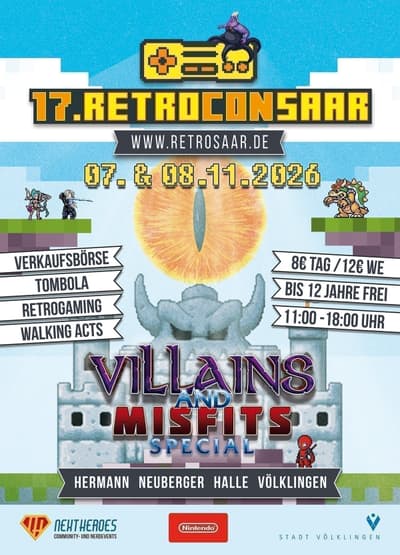 RetroCon Saar Flyer